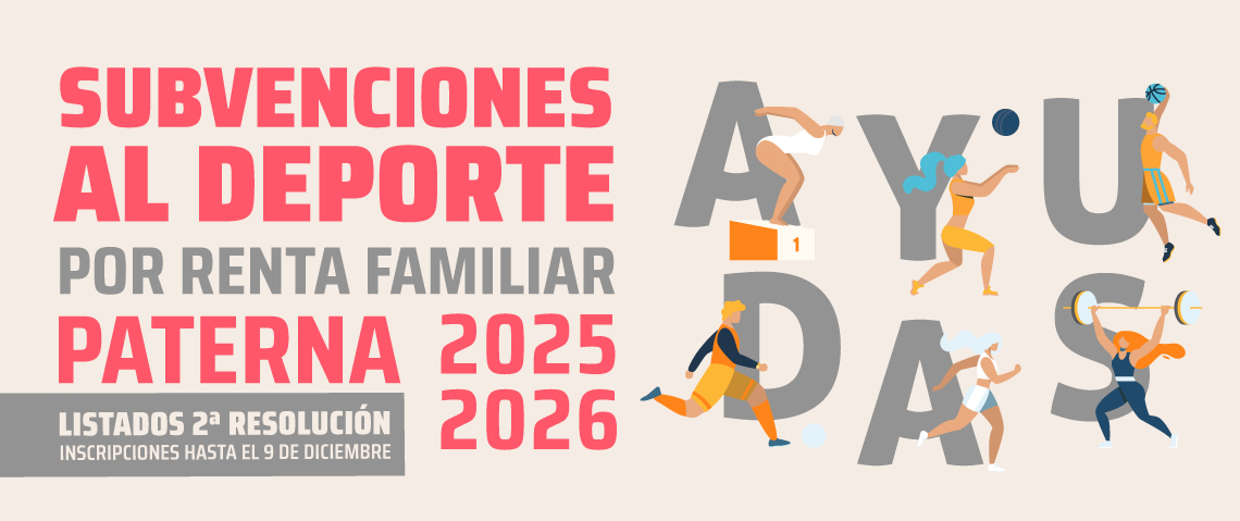 Ayudas al Deporte por Renta Familiar 2025-2026