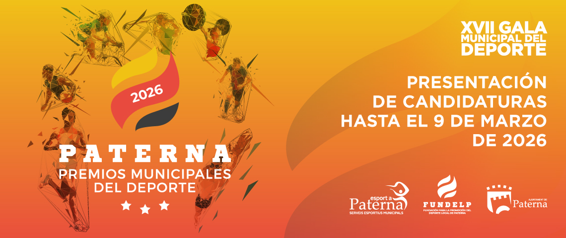 Candidaturas Gala Premios Deportivos Municipales 2026