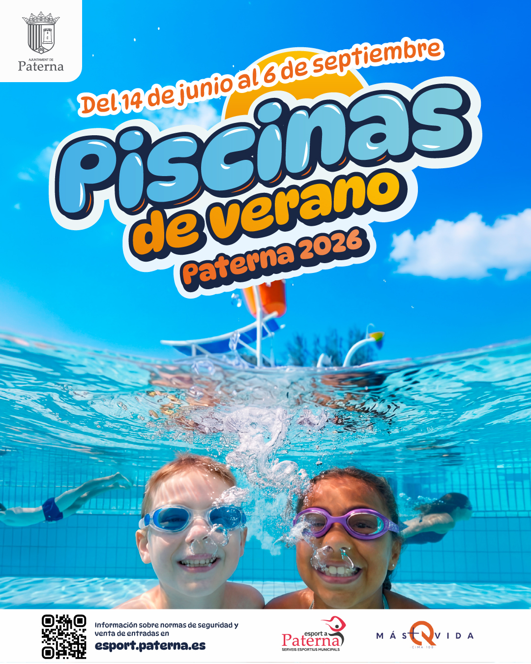 Piscinas de Verano Paterna 2026